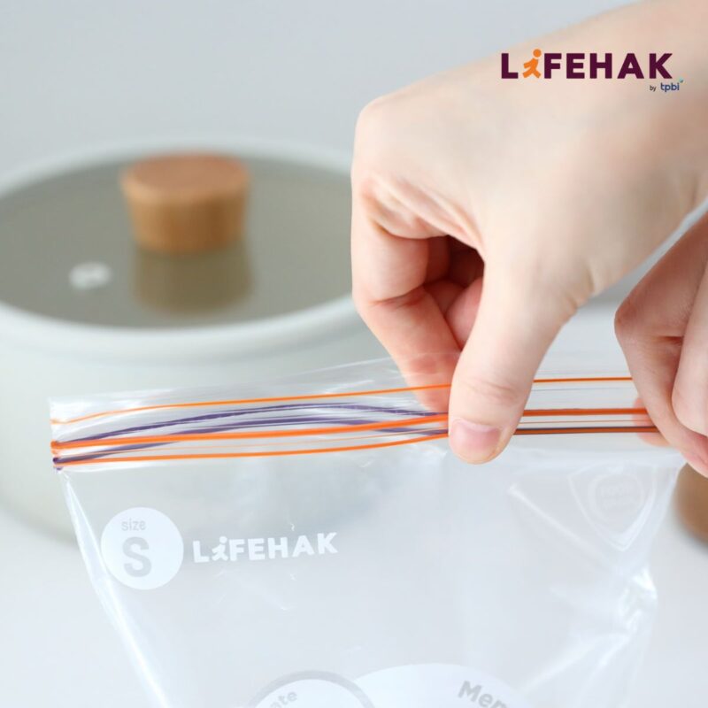 ถุงซิป คลิกล็อค 2 ชั้น Zip Bag Double Zip Lock ถุงเก็บอาหาร Food grade