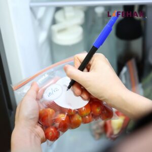 ถุงซิป คลิกล็อค 2 ชั้น Zip Bag Double Zip Lock ถุงเก็บอาหาร Food grade