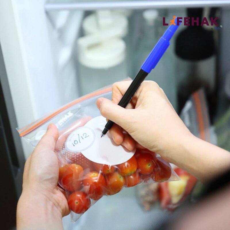 ถุงซิป คลิกล็อค 2 ชั้น Zip Bag Double Zip Lock ถุงเก็บอาหาร Food grade